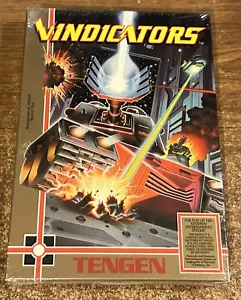 NINTENDO NES - VINDICATORS Game NEW Factory Sealed NO SEAM - Picture 1 of 4