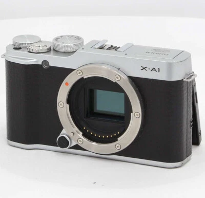 Fujifilm X-A1 16.3MP Digital Camera Body Silver With Batteries & Charger - Image 1 of 3