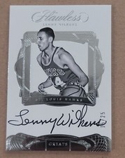 2016-17 LENNY WILKENS AUTO FLAWLESS GREATS AUTOGRAPH 15/25 TOP 75 NBA /25