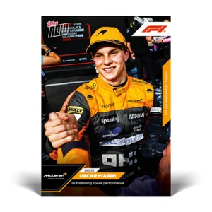 Topps Now Formula 1 2023 - Card 038 - Oscar Piastri - McLaren F1 Team - Bild 1 von 2