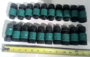 GREAT DEAL 20 Pieces Plastic Garden Water Hose Quick Connectors FREE SHIPPING - Picture 1 of 2