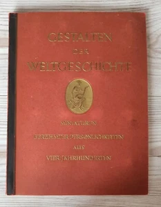 1933 Gestalten Der Weltgeschichte Illustrierte Antik Buch - Bild 1 von 14