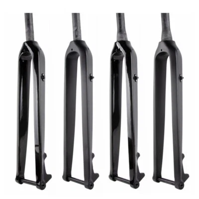 Carbon Fiber Rigid Fork Mountain Bike Hard Fork Thru Axle 15*100mm 29er MTB Fork - Image 1 of 4