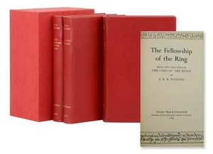 Lord of the Rings ~ J.R.R. TOLKIEN ~ First Edition Set ~ 1st Printings 1954 1955 - Imagen 1 de 14