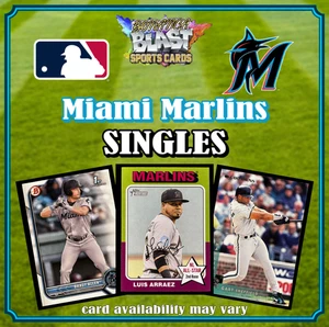 Singles de Miami Marlins ~ Varios jugadores, varios años ~ ¡Descuentos por volumen! - Imagen 1 de 49