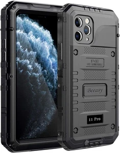 Funda Beeasy Phone 11 Pro Impermeable Cuerpo Completo A Prueba de Golpes y Polvo Negra - Imagen 1 de 14