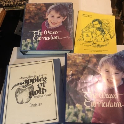 The Weaver Curriculum Set Lot Vintage Homeschool Wisdom Words Day By Day gr 1-6 - Image 1 of 4