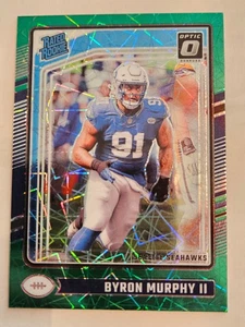 Tarjeta de novato Byron Murphy II - 2024 Donruss Optic RR Green Velocity - Imagen 1 de 2