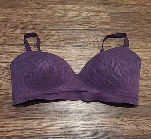 Sujetador inalámbrico Soma Embliss talla 38D color púrpura  - Imagen 1 de 7
