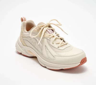 Zapatilla deportiva para caminar Ryka repelente al agua con cordones-Terra Taupe-8,5 W A687280 PO Foto 1 de 4