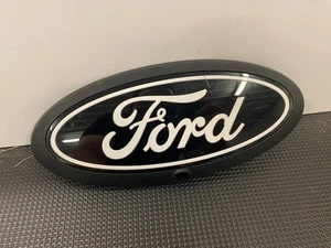 2024-2025 Ford F150 Front Grille Emblem Black w/ Camera Hole RL3Z-16605-K - Bild 1 von 4