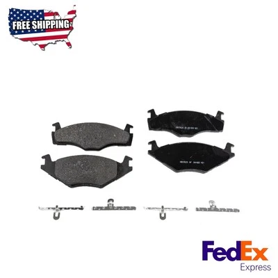 Brake Pad Set Front Fits 1985-1993 Volkswagen Golf Jetta Cabriolet Scirocco - Image 1 of 4