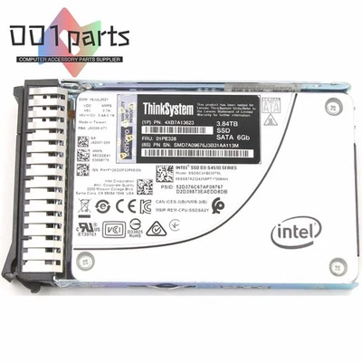 Lenovo ThinkSystem 4XB7A13623 01PE328 3.84TB 2.5'' 6G SATA SSD Solid State Drive - Image 1 of 2