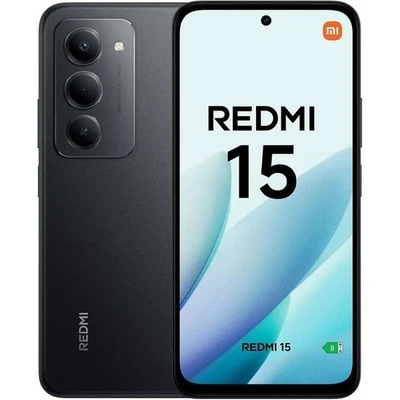 Smartphone Xiaomi Redmi 15 8GB/ 256GB/ 6.9"/ Negro - Imagen 1 de 4