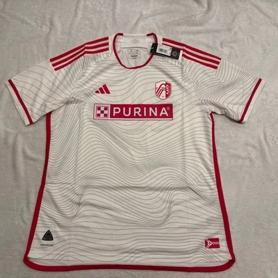 Camiseta deportiva de fútbol Adidas para hombre St Louis City SC 2024-25 versión auténtica XL MLS Estados Unidos Foto 1 de 4