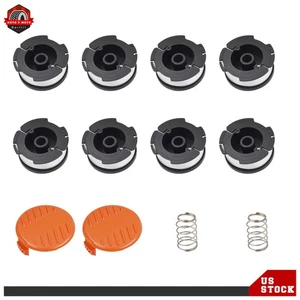 8PK For Black & Decker 30ft .065" Line CST2000 CST1100 CST1200 Trimmer Spool - Picture 1 of 8