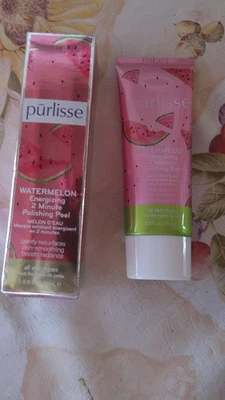 Exfoliante pulidora energizante Purlisse sandía 2,5 fl oz nuevo en caja Foto 1 de 4