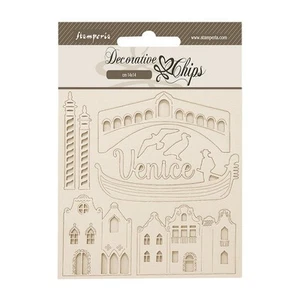 Stamperia Decorative Chips - Venice City of Art elements, SCB269 - Picture 1 of 1
