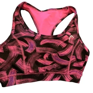 HEAD Women's Taschime-Print Sports Bra, Medium Impact, Size S, Rose Violet - Picture 1 of 3