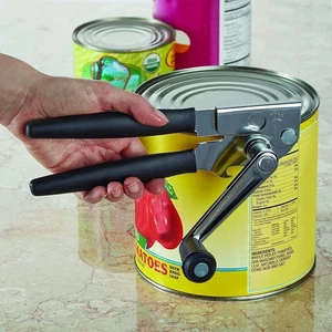 Crank Handle Commercial Can Opener - Heavy Duty Manual Large, Black - Picture 1 of 7
