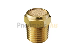 10 x Pneumatische Sinterbronze Schalldämpfer Schalldämpfer Filter Entlüftung 3/8" NPT  - Bild 1 von 2