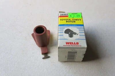 Rotor distribuidor Wells vintage para Toyota Chevrolet 1983-1987 (JA941) Foto 1 de 3