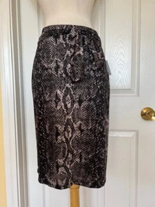 HALOGEN snake print skirt size M - Picture 1 of 7