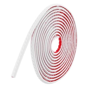 Peel and Stick Molding Trim for Wall 0.5" x 16 ft Self-Adhesive Trim, White - Picture 1 of 7