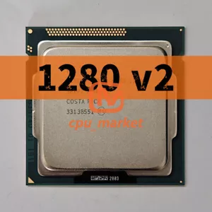 Intel Xeon E3-1280 v2 SR0P7 3.6GHz 4 Cores 69W LGA 1155 CPU Processor - Picture 1 of 3