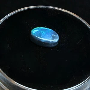 Fantastic Lightning Ridge Black Opal 0.55 ct - Foto 1 di 3