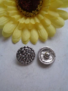 1 Druckknopf   Chunk  antik silber 16mm für Ketten und Armbänder - Bild 1 von 1