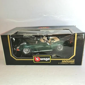 JAGUAR E CABRIOLET 1961 COD.3026 BURAGO 1/18 - Foto 1 di 5