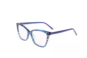 NUEVAS ELEGANTES Gafas Azules GRACIE para Damas Difíciles de Ajustar 57/16/145 con Estuche - Imagen 1 de 2