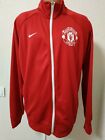 Manchester United football jersey jacket size  L