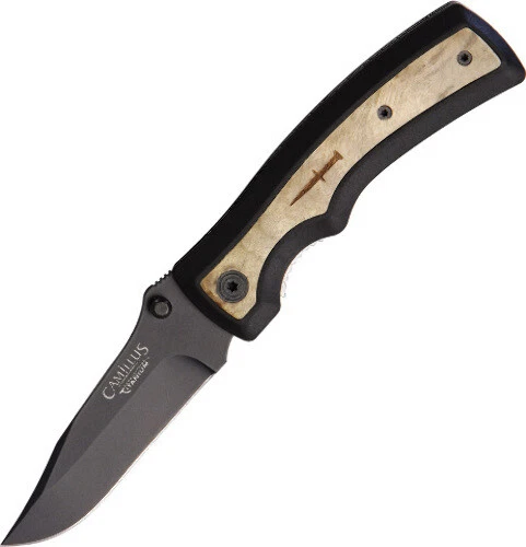 Cuchillo Camillus Slick 19076 4 1/2" cerrado linerlock. Carbonitruro Titanio 3 1/2" Foto 1 de 1