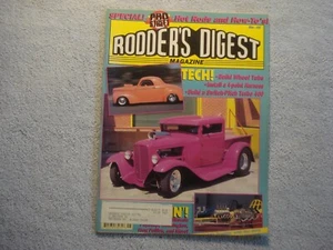 Rodder's Digest 1992 February #45 Classic Hot Rod Modified Custom Cars & Trucks - Imagen 1 de 1