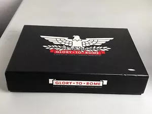 Glory to Rome Gioco da Tavolo Kickstarter Black Box Edition HTF Graal Game Fuori Produzione - Foto 1 di 13