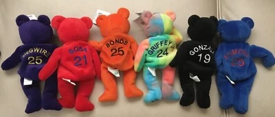 Lot of 6 Salvino's Bammers Bamm Beano's Bears McGuire Sosa Bonds Griffey Jr - Image 1 of 4