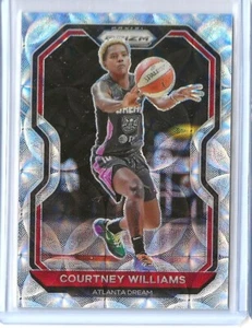 2021 WNBA Prizm Premium Box Set SILVER SCOPE #6 COURTNEY WILLIAMS SP #04/99 - Picture 1 of 1