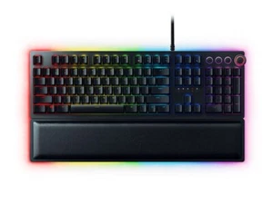 8886419342861 Razer Keyboard Huntsman Elite Gaming (UK) Black Clicky Optical Swi - Picture 1 of 1