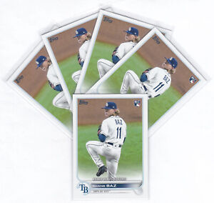 2022 Topps Update Series SHANE BAZ RD #US240 TB Rays Rookie Debut (1 card)