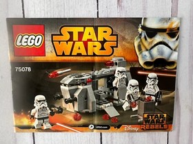 Lego # 75078 ~ Star Wars Imperial Troop Transport ~ Instruction Manual Only