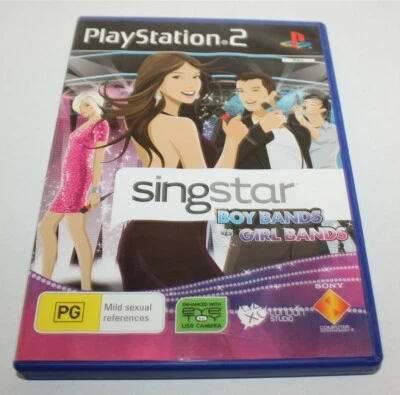 Sony PlayStation 2 Singstar Boybands VS Girlbands Game PS2 Game PAL Complete - Image 1 of 2