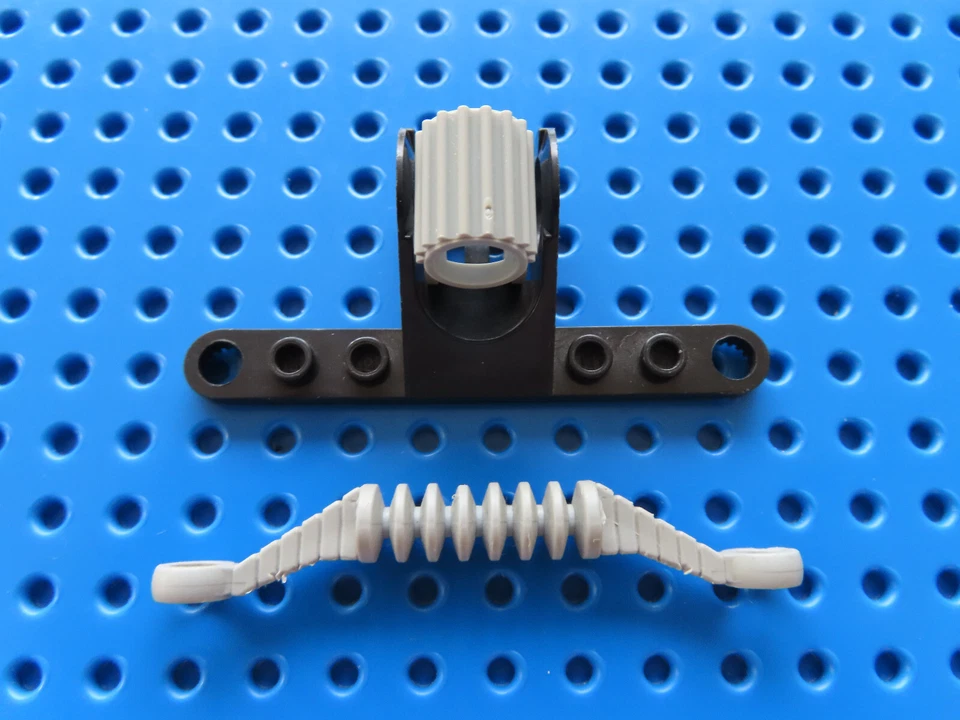 Lego 1 x Technic Achse Lenkung 3 Teile 2790 2791 2792 schwarz alt hellgrau - Bild 1 von 1