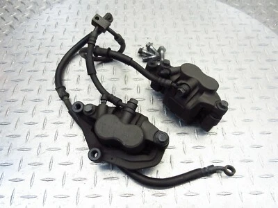 Lote de mangueras de pinzas de freno delanteras OEM Yamaha FZ6 FZ6R 2006 04-09 Foto 1 de 4
