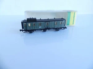 MINITRIX 51 3162 00 FOURGON 3 ESSIEUX DE LA K BAY STS - Foto 1 di 3