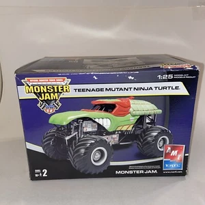 AMT ERTL TMNT Monster Jam Teenage Mutant Ninja Turtles Truck 1:25 Model Sealed - Picture 1 of 7