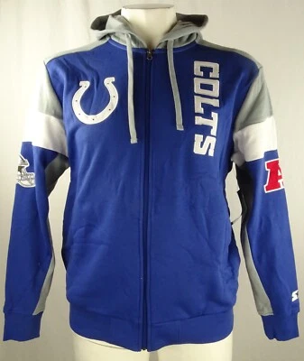 Indianapolis Colts NFL Starter Men's Hooded Sweatshirt