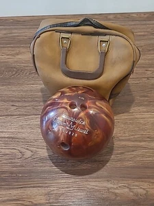Brunswick Crown Jewel Bowling Ball Brown Swirl 11 Pounds -ANN- - Picture 1 of 10