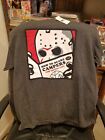 Friday The 13th Jason How To Scare Campers Large Grey T-Shirt Never Worn Tag VG